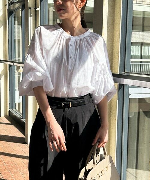 LAUTREAMONT / ロートレアモン シャツ・ブラウス | 【WEB限定】コットンボイルブラウス≪手洗い可能≫ | 詳細1