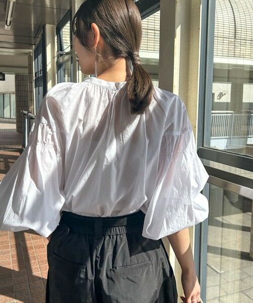 LAUTREAMONT / ロートレアモン シャツ・ブラウス | 【WEB限定】コットンボイルブラウス≪手洗い可能≫ | 詳細3