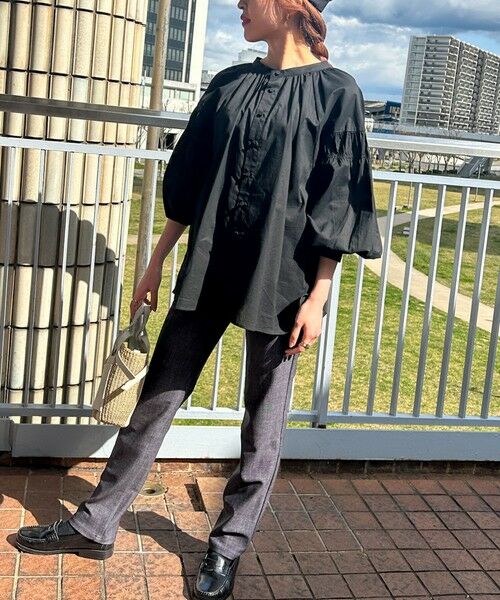 LAUTREAMONT / ロートレアモン シャツ・ブラウス | 【WEB限定】コットンボイルブラウス≪手洗い可能≫ | 詳細5