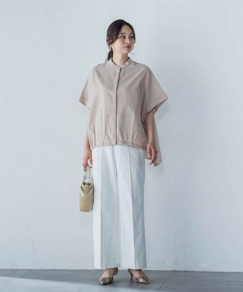 LAUTREAMONT / ロートレアモン シャツ・ブラウス | 【WEB限定】バンドカラーブラウス≪手洗い可能≫ | 詳細11