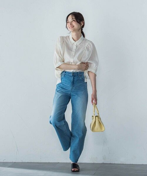 LAUTREAMONT / ロートレアモン シャツ・ブラウス | 【WEB限定】シアースリーブギャザーカラーブラウス≪手洗い可能≫ | 詳細1