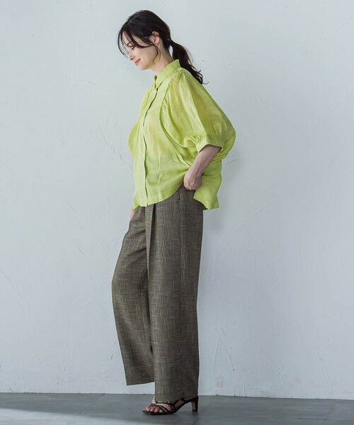 LAUTREAMONT / ロートレアモン シャツ・ブラウス | 【WEB限定】シアースリーブギャザーカラーブラウス≪手洗い可能≫ | 詳細9