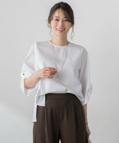 LAUTREAMONT / ロートレアモン シャツ・ブラウス | 【WEB限定】クールマックスサッカーブラウス≪洗濯機で洗える≫