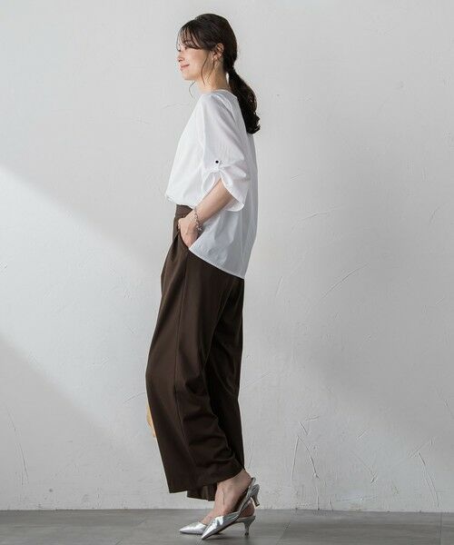 LAUTREAMONT / ロートレアモン シャツ・ブラウス | 【WEB限定】クールマックスサッカーブラウス≪洗濯機で洗える≫ | 詳細4