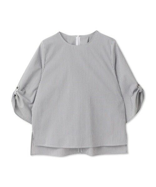 LAUTREAMONT / ロートレアモン シャツ・ブラウス | 【WEB限定】クールマックスサッカーブラウス≪洗濯機で洗える≫ | 詳細9