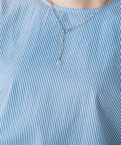 LAUTREAMONT / ロートレアモン シャツ・ブラウス | 【WEB限定】クールマックスサッカーブラウス≪洗濯機で洗える≫ | 詳細13