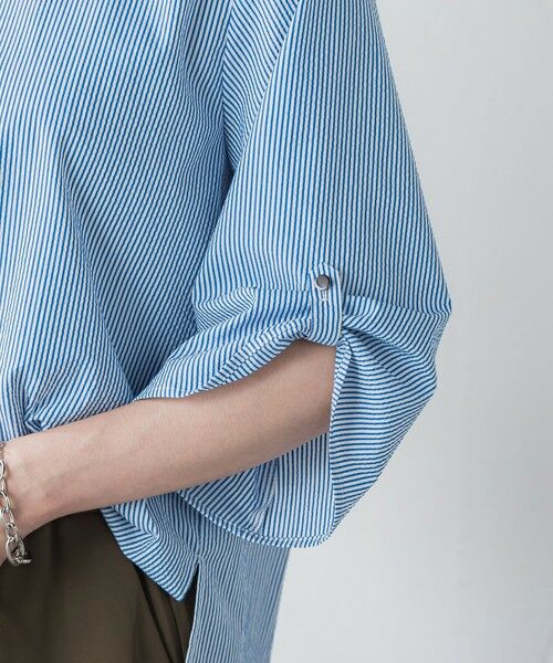 LAUTREAMONT / ロートレアモン シャツ・ブラウス | 【WEB限定】クールマックスサッカーブラウス≪洗濯機で洗える≫ | 詳細14