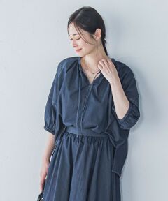 LAUTREAMONT / ロートレアモン シャツ・ブラウス | 【WEB限定】極上ライトデニムブラウス≪洗濯機で洗える≫