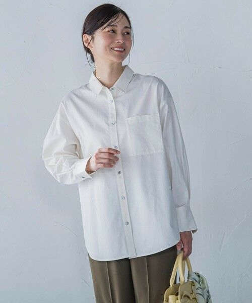 LAUTREAMONT / ロートレアモン シャツ・ブラウス | 【WEB限定】極上ライトデニムシャツ≪洗濯機で洗える≫ | 詳細2