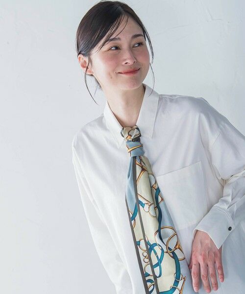 LAUTREAMONT / ロートレアモン シャツ・ブラウス | 【WEB限定】極上ライトデニムシャツ≪洗濯機で洗える≫ | 詳細3