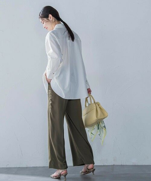 LAUTREAMONT / ロートレアモン シャツ・ブラウス | 【WEB限定】極上ライトデニムシャツ≪洗濯機で洗える≫ | 詳細6