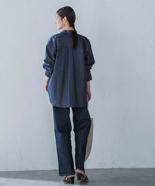 LAUTREAMONT / ロートレアモン シャツ・ブラウス | 【WEB限定】極上ライトデニムシャツ≪洗濯機で洗える≫ | 詳細17
