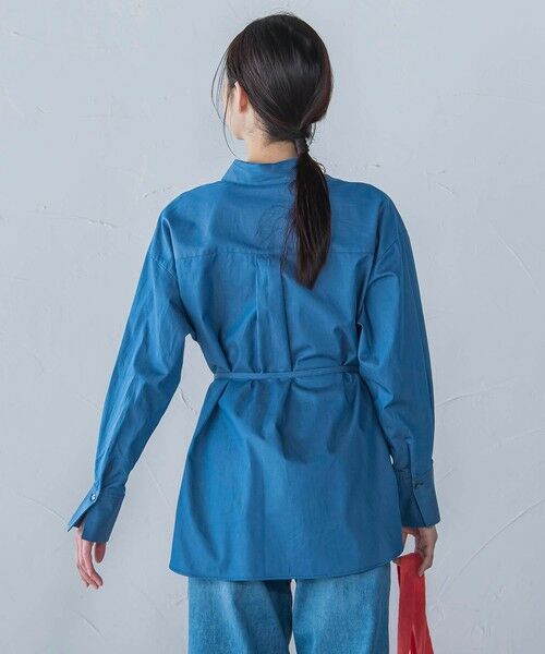 LAUTREAMONT / ロートレアモン シャツ・ブラウス | 【WEB限定】極上ライトデニムシャツ≪洗濯機で洗える≫ | 詳細24