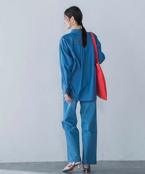 LAUTREAMONT / ロートレアモン シャツ・ブラウス | 【WEB限定】極上ライトデニムシャツ≪洗濯機で洗える≫ | 詳細28