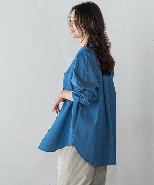 LAUTREAMONT / ロートレアモン シャツ・ブラウス | 【WEB限定】極上ライトデニムシャツ≪洗濯機で洗える≫ | 詳細29