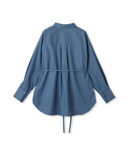 LAUTREAMONT / ロートレアモン シャツ・ブラウス | 【WEB限定】極上ライトデニムシャツ≪洗濯機で洗える≫ | 詳細19