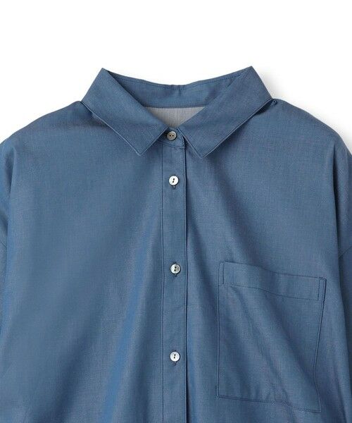 LAUTREAMONT / ロートレアモン シャツ・ブラウス | 【WEB限定】極上ライトデニムシャツ≪洗濯機で洗える≫ | 詳細20