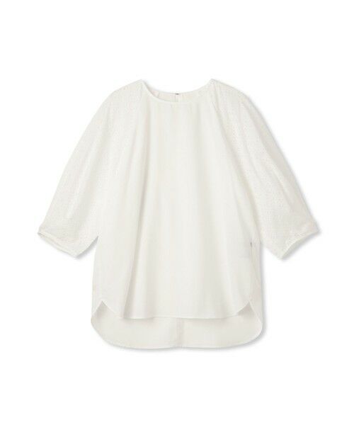 LAUTREAMONT / ロートレアモン シャツ・ブラウス | 【WEB限定】ローンレース切り替えブラウス | 詳細7