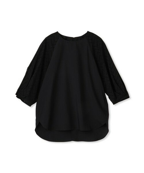 LAUTREAMONT / ロートレアモン シャツ・ブラウス | 【WEB限定】ローンレース切り替えブラウス | 詳細13