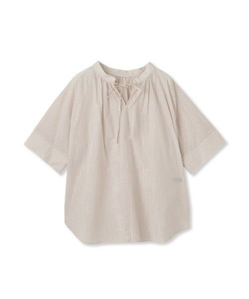 LAUTREAMONT / ロートレアモン シャツ・ブラウス | ローンラメストライプブラウス≪手洗い可能≫ | 詳細20