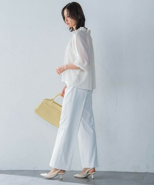 LAUTREAMONT / ロートレアモン シャツ・ブラウス | ２WAYオフショルダーブラウス≪洗濯機で洗える≫ | 詳細1