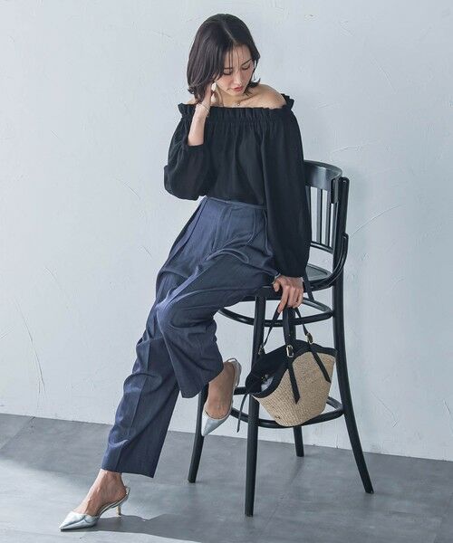 LAUTREAMONT / ロートレアモン シャツ・ブラウス | ２WAYオフショルダーブラウス≪洗濯機で洗える≫ | 詳細11