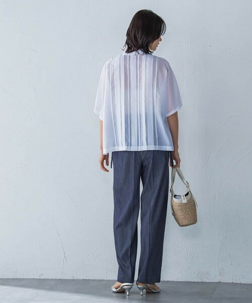 LAUTREAMONT / ロートレアモン シャツ・ブラウス | ピンタックレースブラウス≪手洗い可能≫ | 詳細3