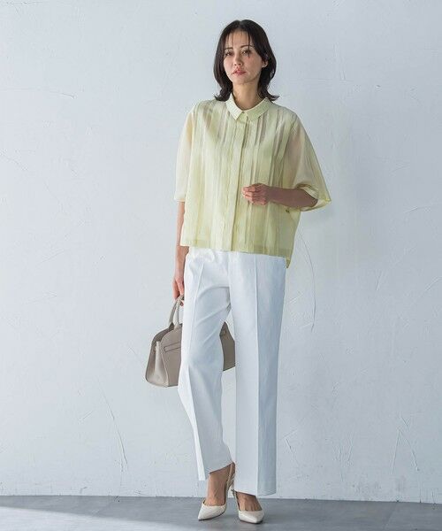 LAUTREAMONT / ロートレアモン シャツ・ブラウス | ピンタックレースブラウス≪手洗い可能≫ | 詳細18