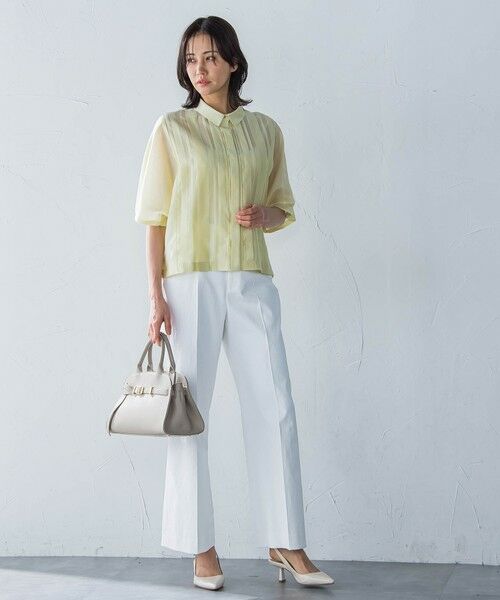 LAUTREAMONT / ロートレアモン シャツ・ブラウス | ピンタックレースブラウス≪手洗い可能≫ | 詳細19