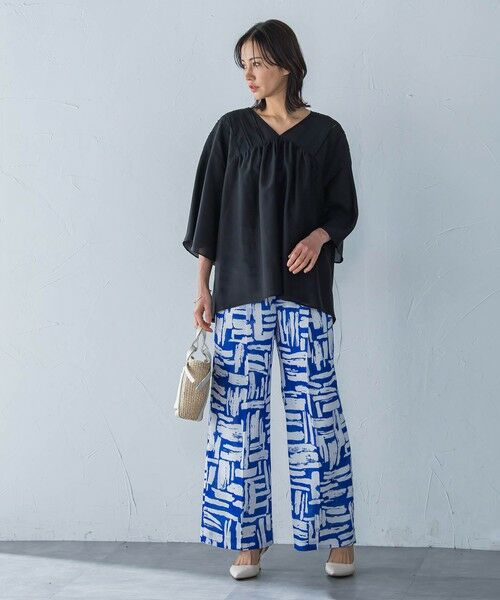 LAUTREAMONT / ロートレアモン シャツ・ブラウス | ピンタックレースチュニックブラウス≪手洗い可能≫ | 詳細5