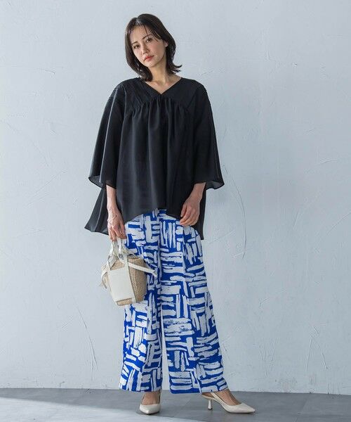 LAUTREAMONT / ロートレアモン シャツ・ブラウス | ピンタックレースチュニックブラウス≪手洗い可能≫ | 詳細6