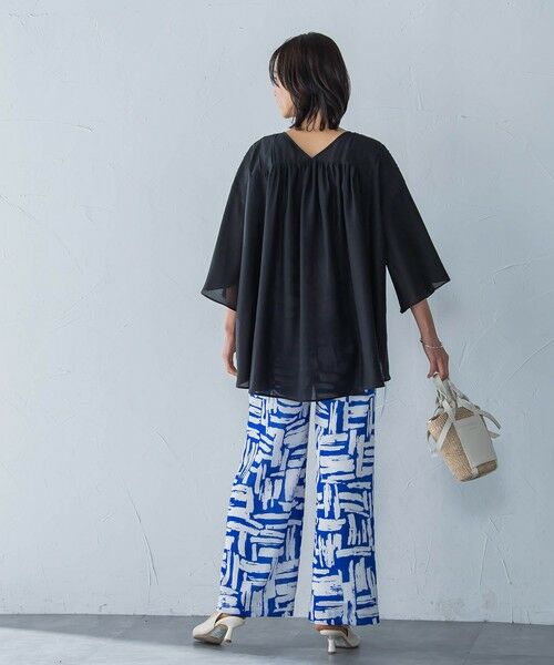 LAUTREAMONT / ロートレアモン シャツ・ブラウス | ピンタックレースチュニックブラウス≪手洗い可能≫ | 詳細7