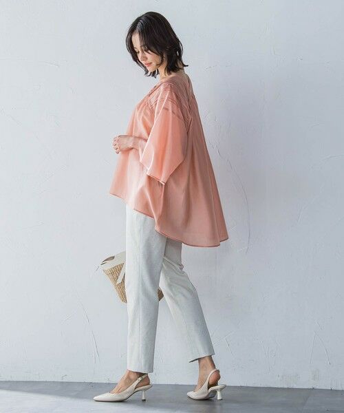 LAUTREAMONT / ロートレアモン シャツ・ブラウス | ピンタックレースチュニックブラウス≪手洗い可能≫ | 詳細16