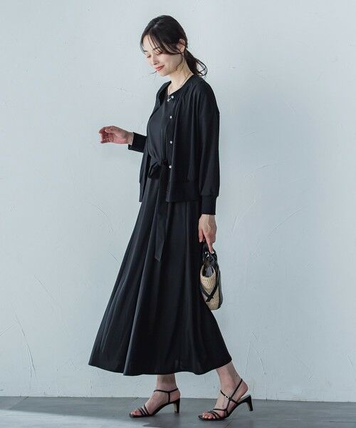 WEB限定】ひやさらシワレスワンピース≪洗濯機で洗える WEB限定】ひやさらシワレスワンピース≪洗濯機で洗える