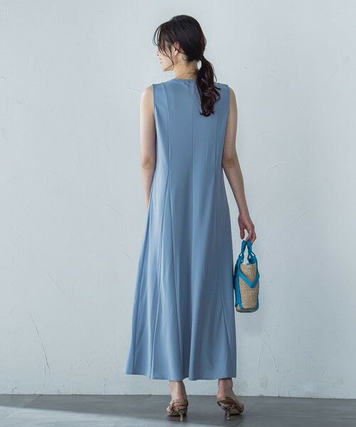WEB限定】ひやさらシワレスワンピース≪洗濯機で洗える WEB限定】ひやさらシワレスワンピース≪洗濯機で洗える