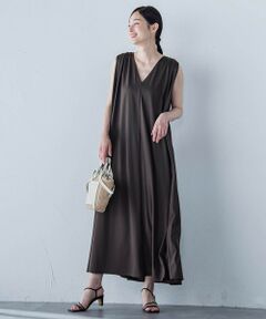 LAUTREAMONT / ロートレアモン ロング・マキシ丈ワンピース | 【一部店舗限定販売】Rethink SOFT TENJIKUワンピース≪洗濯機で洗える≫