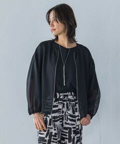 LAUTREAMONT / ロートレアモン テーラードジャケット | メッシュライトブルゾン≪洗濯機で洗える≫