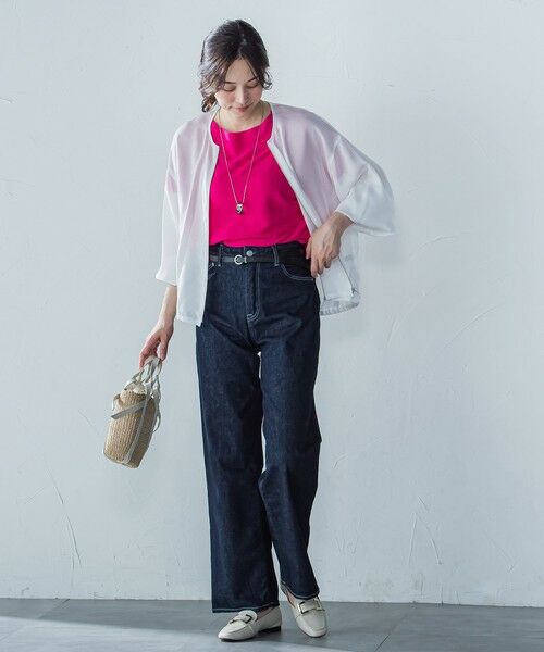 LAUTREAMONT / ロートレアモン テーラードジャケット | メッシュライトブルゾン≪洗濯機で洗える≫ | 詳細7