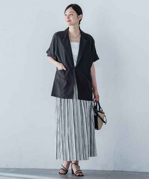 LAUTREAMONT / ロートレアモン テーラードジャケット | 【WEB限定】シアースラブジャケット≪手洗い可能≫ | 詳細1