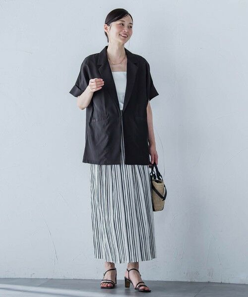 LAUTREAMONT / ロートレアモン テーラードジャケット | 【WEB限定】シアースラブジャケット≪手洗い可能≫ | 詳細2