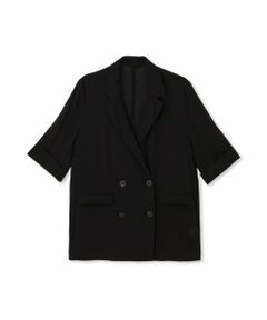 LAUTREAMONT / ロートレアモン テーラードジャケット | シアーダブルジャケット≪手洗い可能≫