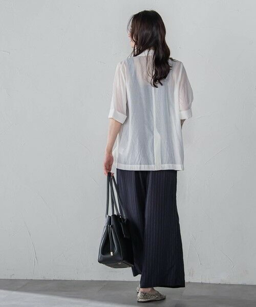 LAUTREAMONT / ロートレアモン テーラードジャケット | シアーダブルジャケット≪手洗い可能≫ | 詳細15