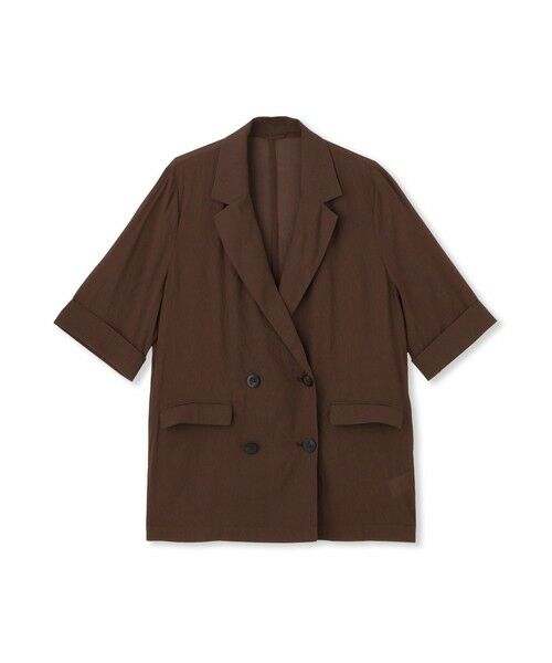 LAUTREAMONT / ロートレアモン テーラードジャケット | シアーダブルジャケット≪手洗い可能≫ | 詳細21
