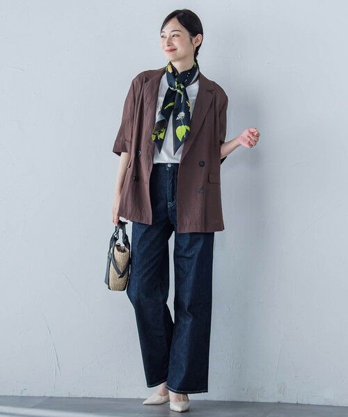 LAUTREAMONT / ロートレアモン テーラードジャケット | シアーダブルジャケット≪手洗い可能≫ | 詳細18