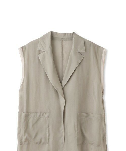 LAUTREAMONT / ロートレアモン ダウンジャケット・ベスト | 【WEB限定】フィブリルタフタロングジレ ≪手洗い可能≫ | 詳細13