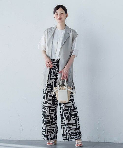 LAUTREAMONT / ロートレアモン ダウンジャケット・ベスト | 【WEB限定】フィブリルタフタロングジレ ≪手洗い可能≫ | 詳細8