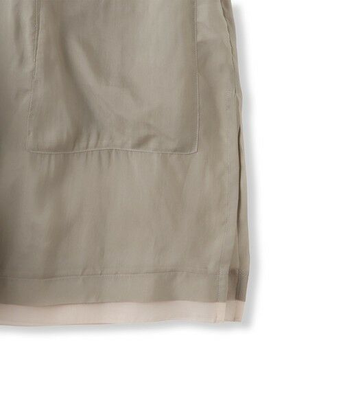 LAUTREAMONT / ロートレアモン ダウンジャケット・ベスト | 【WEB限定】フィブリルタフタロングジレ ≪手洗い可能≫ | 詳細15