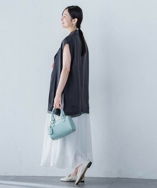 LAUTREAMONT / ロートレアモン ダウンジャケット・ベスト | 【WEB限定】フィブリルタフタロングジレ ≪手洗い可能≫ | 詳細19