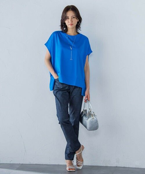 LAUTREAMONT / ロートレアモン カットソー | ラウンドヘムフライスカットソー≪手洗い可能≫ | 詳細4