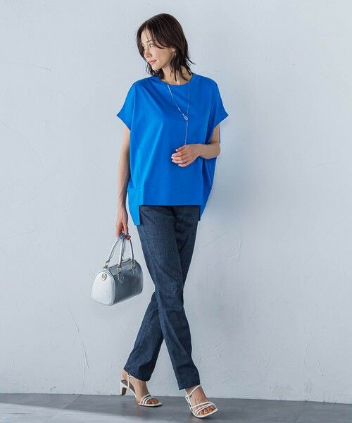 LAUTREAMONT / ロートレアモン カットソー | ラウンドヘムフライスカットソー≪手洗い可能≫ | 詳細5